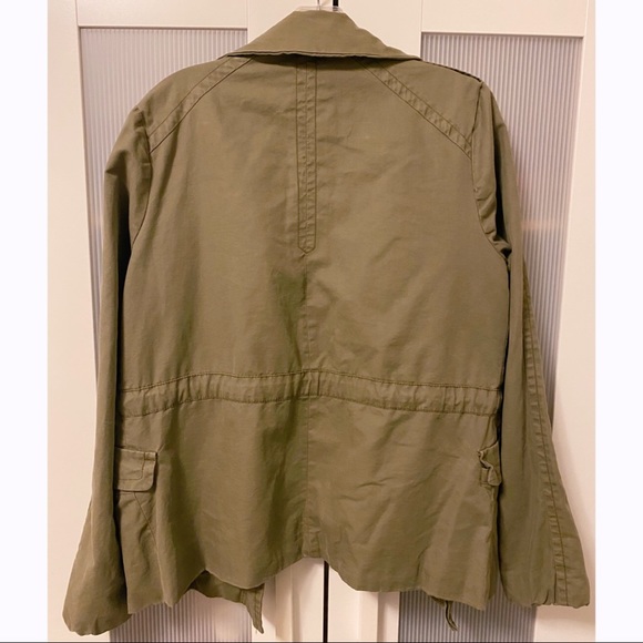 GAP Army Military Green Jacket Coat Size S - Picture 8 of 8